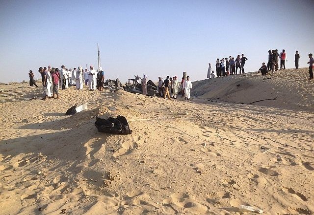 Na Sinaju je pred dnevi eksplodiral avtomobil bomba, pri tem pa sta bila ubita dva vojaka (foto: Reuters) 
