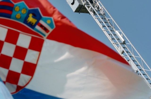 Hrvaška zastava.    