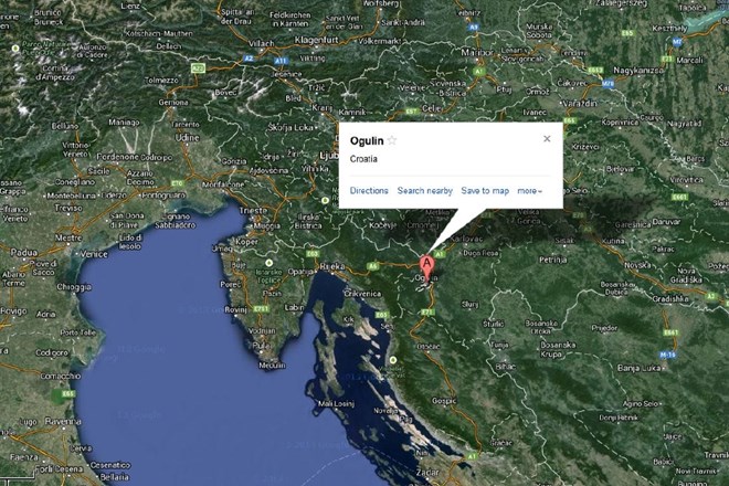 Hrvaški Ogulin stresel potres, čutilo se ga je tudi v Ljubljani