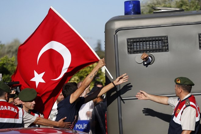 Protesti v Turčiji.    