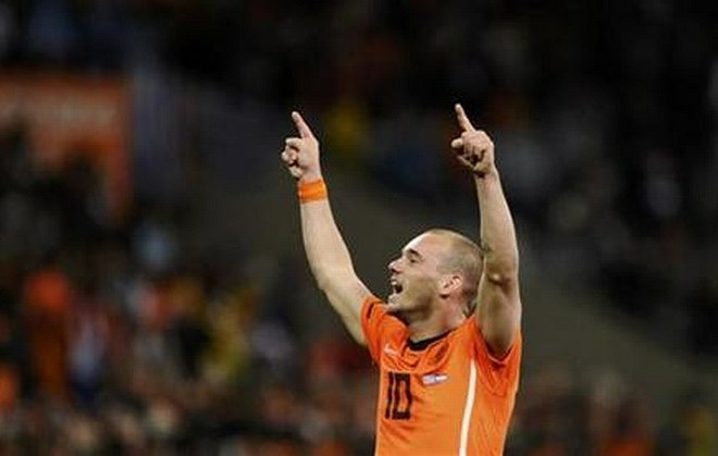 Wesley Sneijder je izgubil mesto v reprezentanci. (Foto: Reuters) 