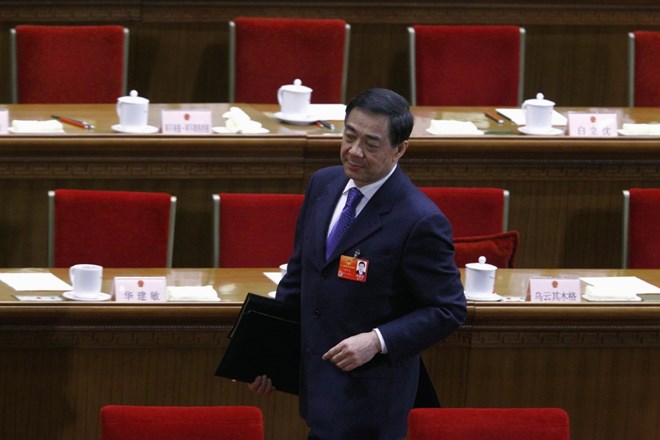 Nekoč zelo vpliven veljak kitajske komunistične partije Bo Xilai    
