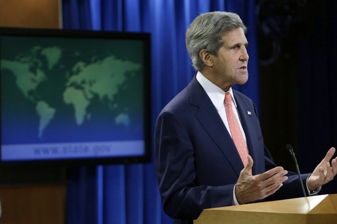 Ameriški državni sekretar John Kerry    