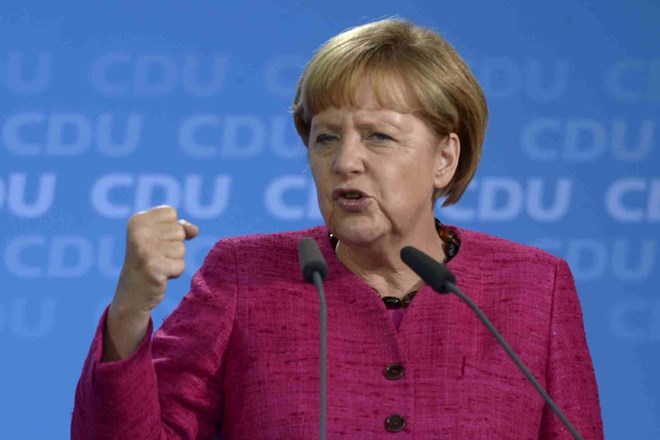 Nemška kanclerka Angela Merkel.    