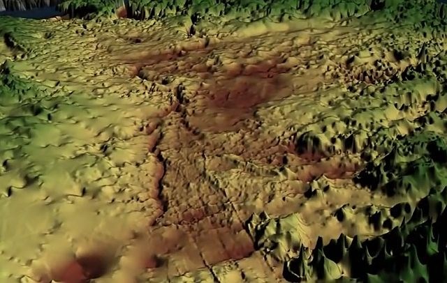 Pod grenlandskim ledom odkrili največji kanjon na svetu (video)