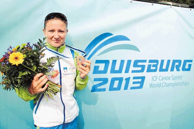 Špela Ponomarenko je osvojila tretjo kolajno na svetovnih prvenstvih. 