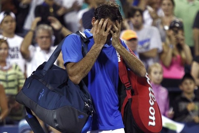 Roger Federer se je že poslovil od turnirja v New Yorku. (Foto: Reuters) 