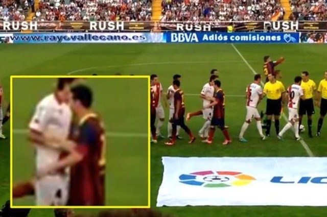 Raul Baena se ni želel rokovati z Lionelom Messijem. (Foto: youtube) 