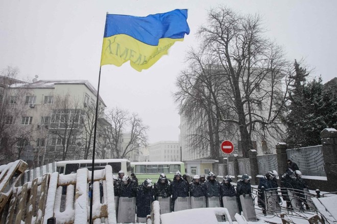 Protesti v Kijevu.    