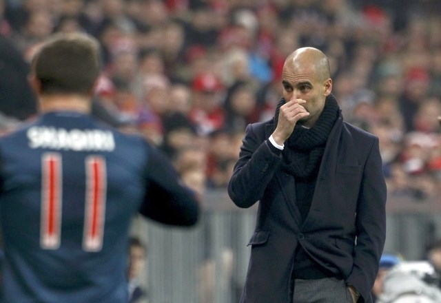 Pep Guardiola se ne strinja z oceno, da je Bayern trenutno najmočnejša ekipa v Evropi. (Foto: Reuters) 