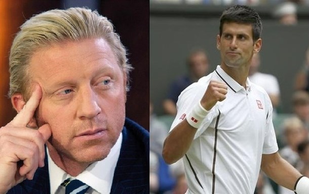 Nad igro Novaka Đokovića bo odslej bedel Boris Becker. (Foto: Reuters) 