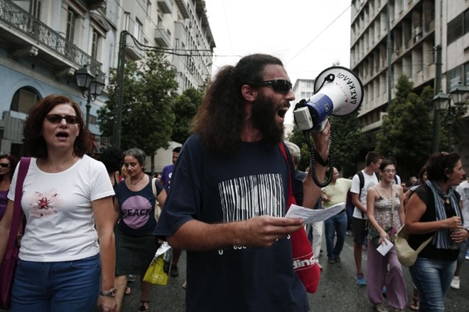 Po grških ulicah je letos potekalo mnogo protestov. 