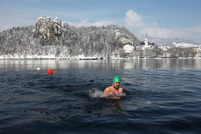 Pokal Bleda v zimskem plavanju. foto: Luka Cjuha  