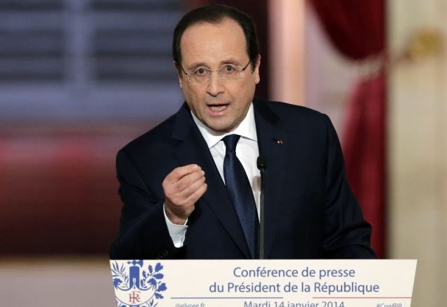 Francoski predsednik Francois Hollande. 