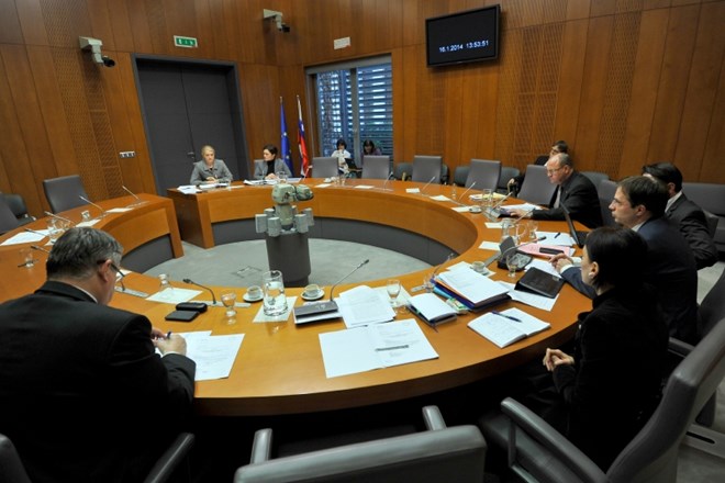 Preiskovalna komisija DZ o ugotavljanju zlorab v slovenskem bančnem sistemu danes nadaljuje zaslišanja. Foto: Tamino...