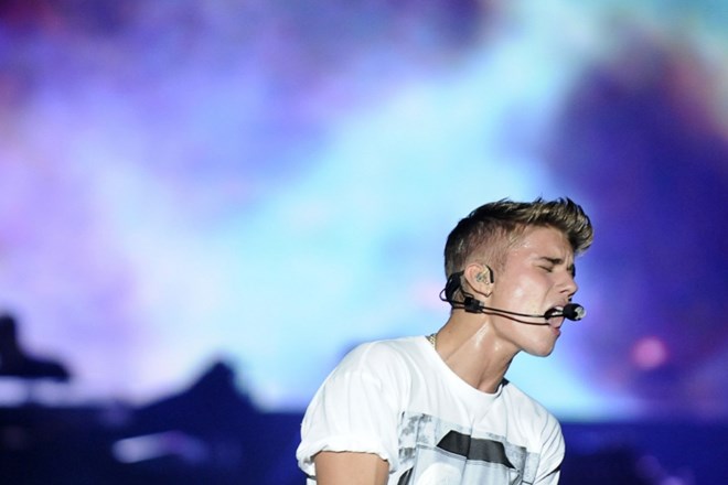 Justin Bieber je bil aretiran zaradi hitrostnega dirkanja in vožnje pod vplivom alkohola. (Foto: Reuters) 