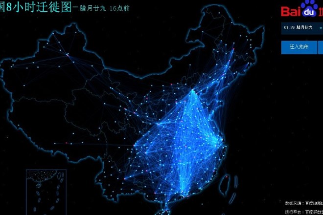 V pričakovanju novega leta na Kitajskem množične migracije