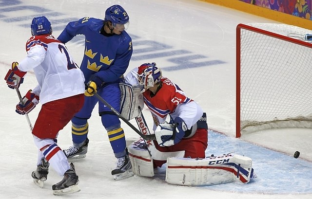 Švedi so premagali Čehe. (Foto: Reuters) 