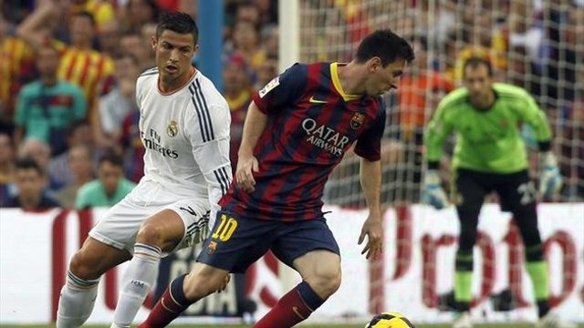 V finalu španskega kraljevega pokala se bosta 19. aprila v Valencii pomerila Barcelona in Real Madrid. (Foto: Reuters) 