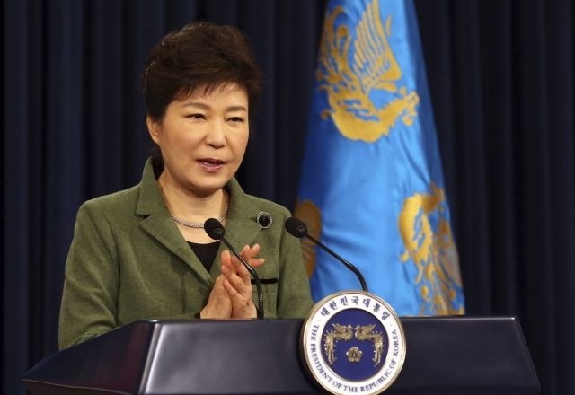 Južnokorejska predsednica Park Guen-Hye 