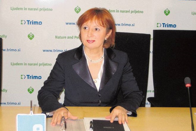 Tatjana Fink, nekdanja predsednica uprave Trima 