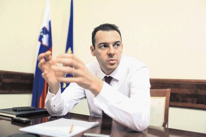 Uroš Čufer, minister za   finance 