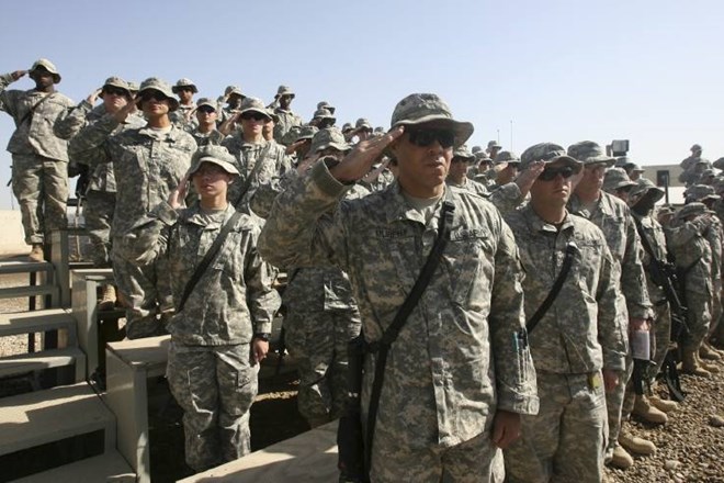 Združene države s 70.000 vojaki manj