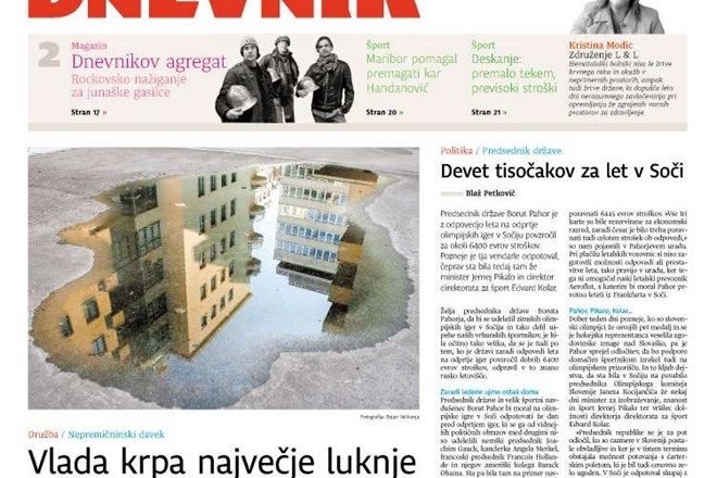 Preberite danes v Dnevniku (petek, 28. februar)