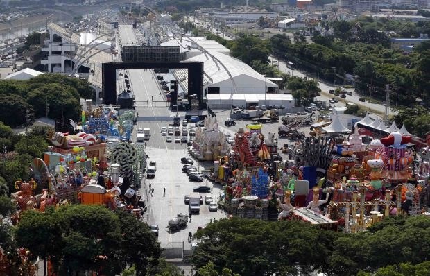 Priprave na karneval v Riu do v polnem teku. (Foto: Reuters) 