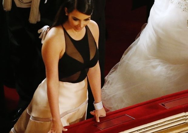 Kim Kardashian na Opernball. (Foto: Reuters) 