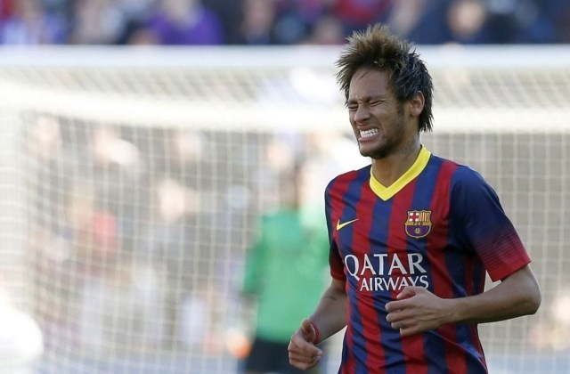 Neymar z igrami v dresu Barcelone marsikoga še ni prepričal. (foto: Reuters) 