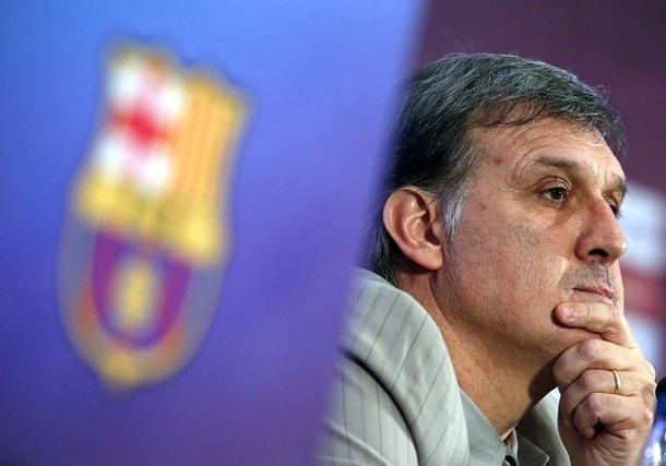 Gerardo Martino se raje kot na teorije zarote proti Barceloni osredotoča na prihodnje tekme. (Foto: Reuters) 