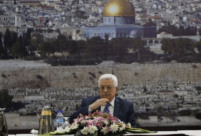 Palestinski predsednik Mahmoud Abas    