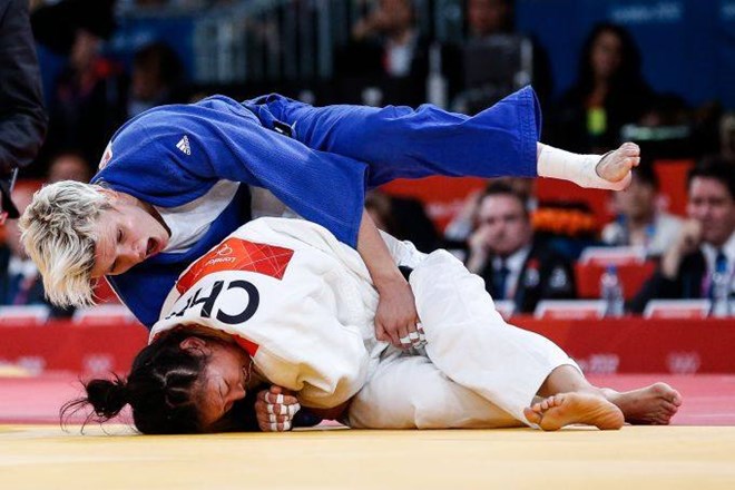 Urška Žolnir je nastopila prvič po olimpijskem naslovu 2012 v Londonu. (Foto: Stanko Gruden/STA) 