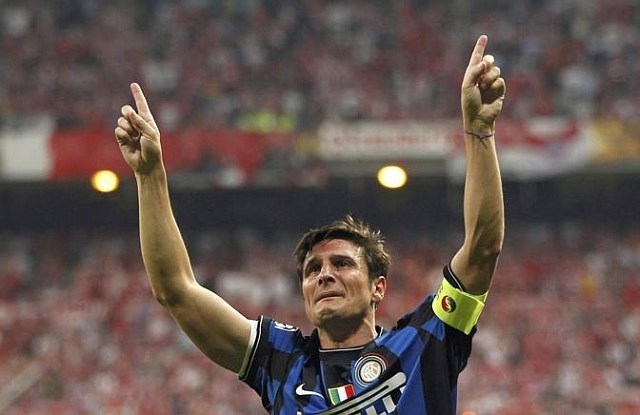 Javier Zanetti je z Interjem leta 2010 v Madridu osvojil tudi ligo prvakov, kar je bil vrhunec njegove kariere. (Foto:...