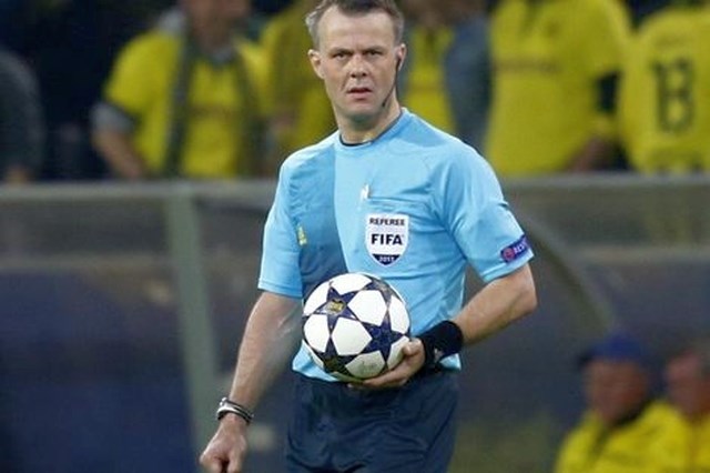 Sojenje finala lige prvakov je Uefa tokrat zaupala nizozemskemu sodniku Björnu Kuipersu. (Foto: Reuters) 