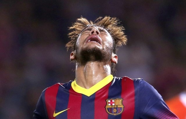 Bo Neymar v soboto zaigral na tekmi Barcelone in Atletica? (foto: Reuters) 