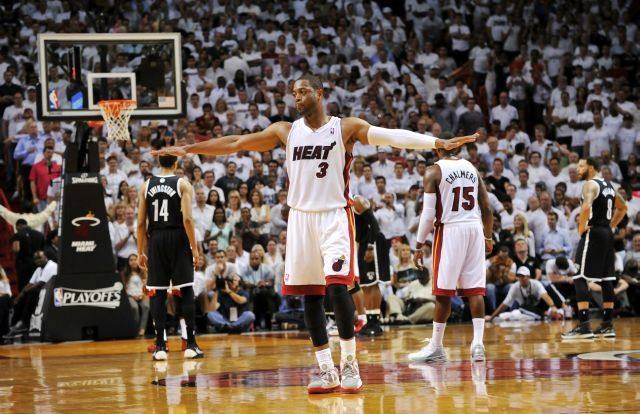 Košarkar Miami Heat Dwayne Wade. 