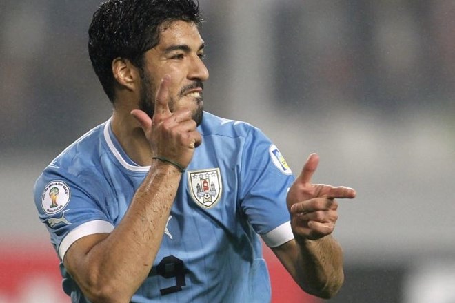 Luis Suarez bo glavno orožje Urugvajcev na svetovnem prvenstvu. (Foto: Reuters) 