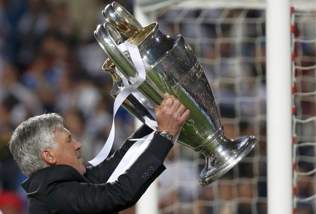 Carlo Ancelotti je Real Madrid popeljal do 10. naslova evropskega prvaka, napoveduje pa že enajstega. (Foto: Reuters) 