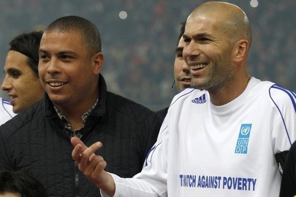 Ronaldo in ZInedine Zidane sta prejela največ glasov. (Foto: Reuters) 