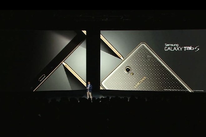 Samsung predstavil tablico Galaxy Tab S (video)