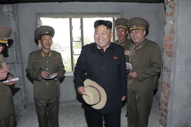 Voditelj Severne Koreje Kim Jong Un. 