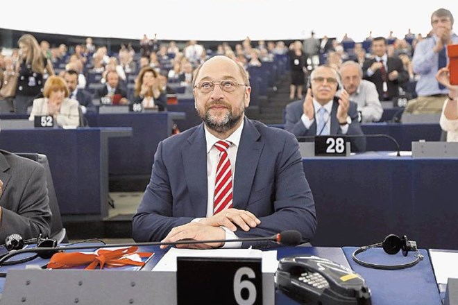 Martin Schulz je bil včeraj že drugič izvoljen za predsednika evropskega parlamenta. 