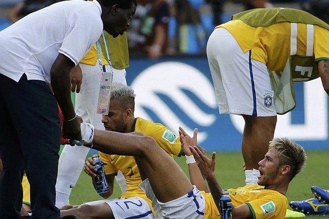 Neymar bo nared za tekmo s Kolumbijo. (Foto: Reuters) 