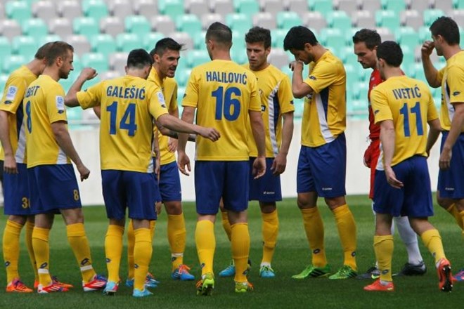 Koprski nogometaš se iz Azerbajdžana vračajo židane volje. (Foto: Tomaž Skale) 