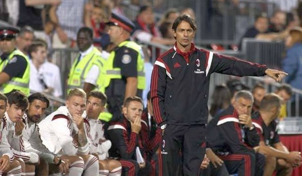 Filippo Inzaghi s prvimi tekmami in rezultati ne more biti zadovoljen. (Foto: AC Milan) 