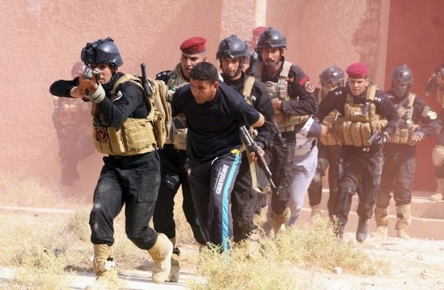 Posebna enota iraških varnostnih sil. 