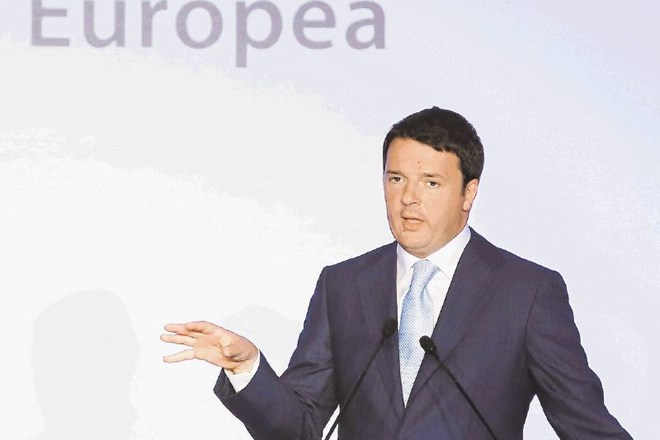 Matteo Renzi ima vizijo, a nima denarja. 