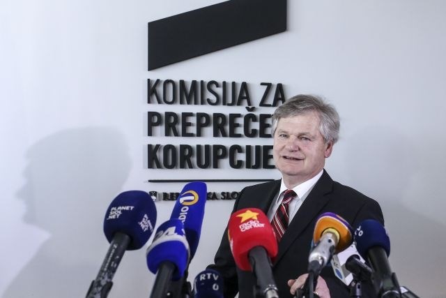 Predsednik KPK Boris Štefanec. Jaka Gasar 